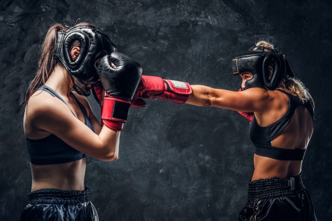 female boxers